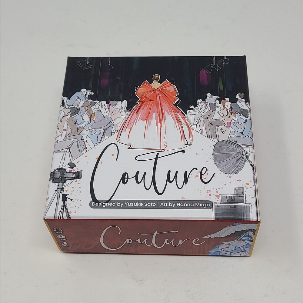 Couture Board Game By Allplay W/ Kickstarter Upgrades Open Box Complete